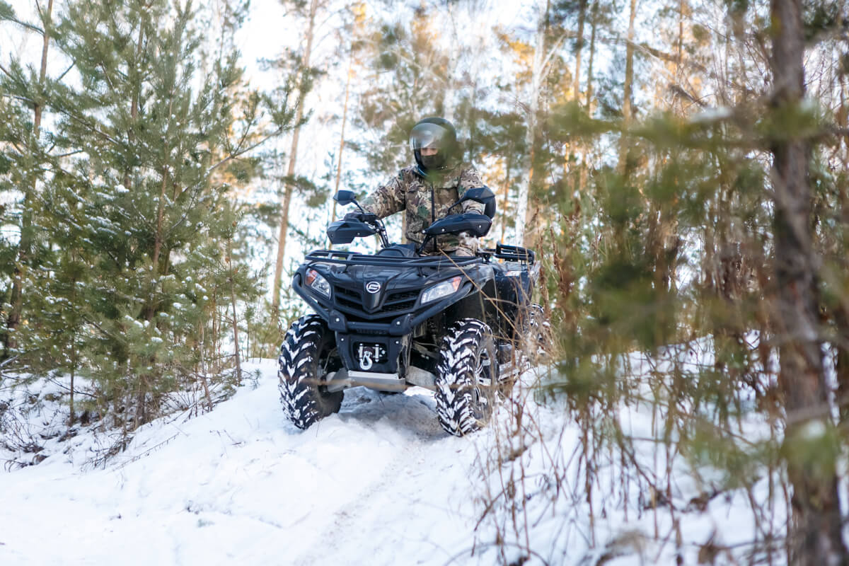 Зимняя квадропрогулка